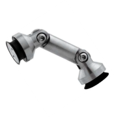 ADJUSTABLE GLASS TO GLASS CONNECTOR